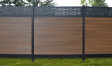 Infinity Euro 6-ft H x 6-ft W King Cedar Privacy Composite Fence Panel