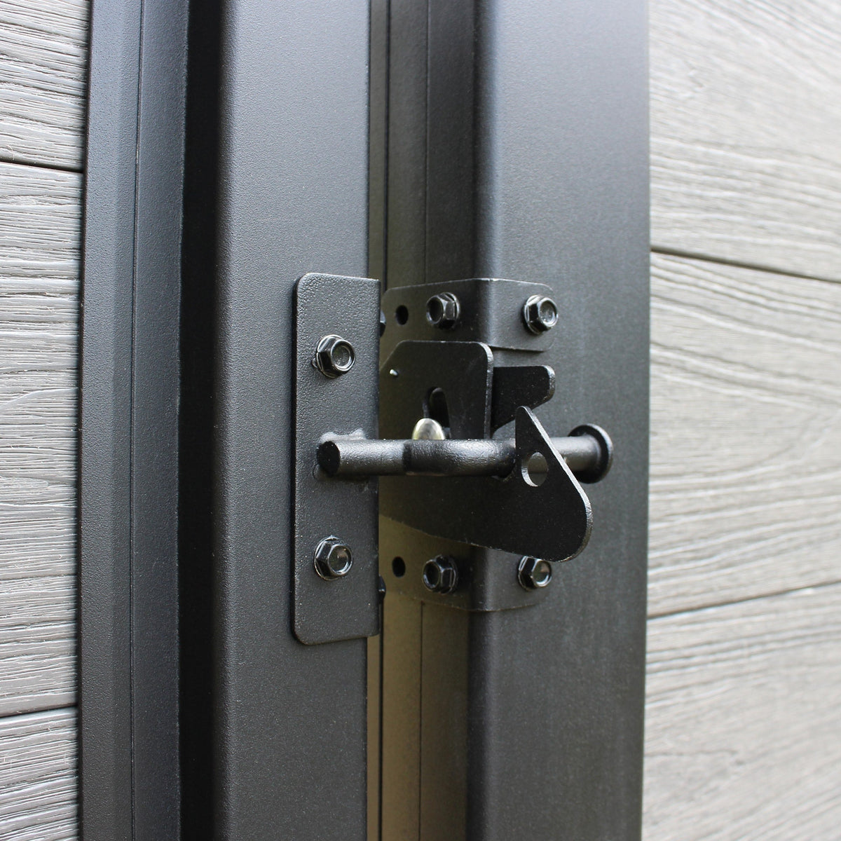 Infinity Euro 6-ft H x 4-ft W Oxford Grey Composite Fence Gate