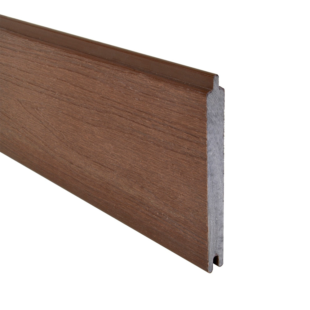 Infinity Euro 5-in W x 6-ft H Black Rose Composite Fence Picket