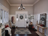 Kichler Barrington 5-Light Distressed Gray Rustic Chandelier