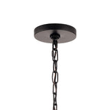 Kichler Barrington 3-Light Distressed Gray Rustic Chandelier