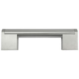 Laurey Tribeca 3-3/4-in (96mm) Center to Center Satin Nickel Rectangular Handle Drawer Pull