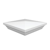 Freedom 5-in W x 5-in L White Vinyl Fence Post Top- Fits Common Post Measurement: 5-in x 5-in