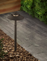 Portfolio 7-Watt Specialty Textured Bronze Low Voltage LED Path Light, 15.6-in H x 6.34-in W