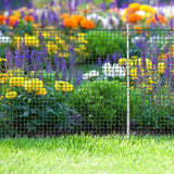 Everbilt 1 in. x 1 in. x 4 ft. White Step-In Fence Post