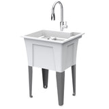 RuggedTub Freestanding Utility Tub with Faucet