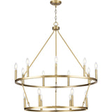 Progress Lighting Gilliam 15-Light Farmhouse Chandelier