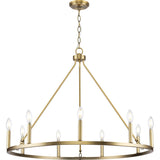 Progress Lighting Gilliam 9-Light Farmhouse Chandelier