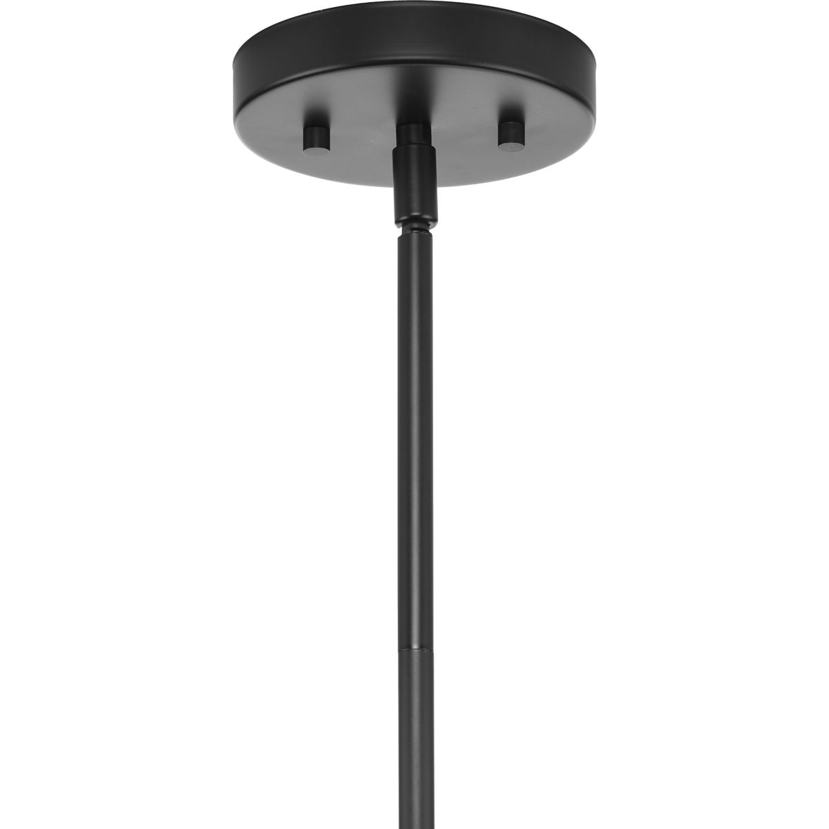 Progress Lighting Atwell 5-Light Matte Black Mid-century Chandelier