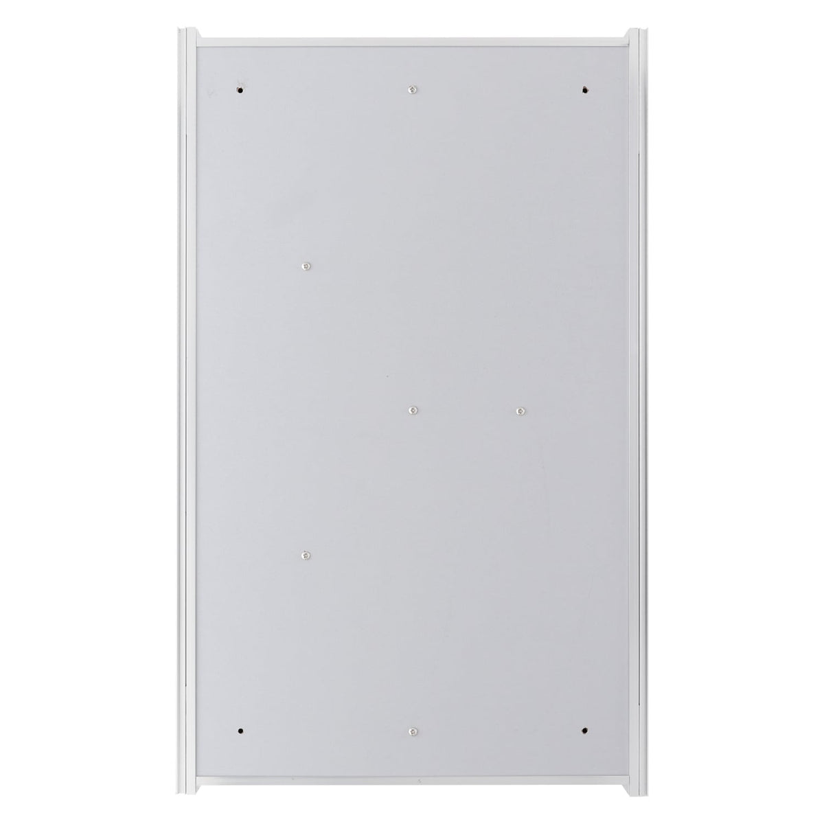 allen + roth Maximum Storage 15-in x 24-in Fog Free Surface Mount Silver Mirrored Soft Close Medicine Cabinet