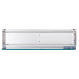 allen + roth Maximum Storage 15-in x 24-in Fog Free Surface Mount Silver Mirrored Soft Close Medicine Cabinet