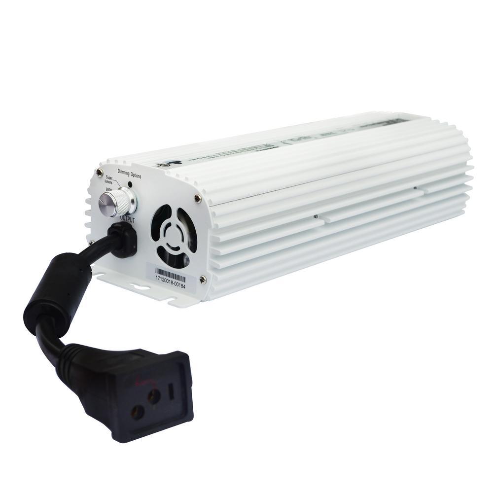 600-Watt Digital Dimmable Ballast 120/240-Volt for Grow Lights - Super Arbor