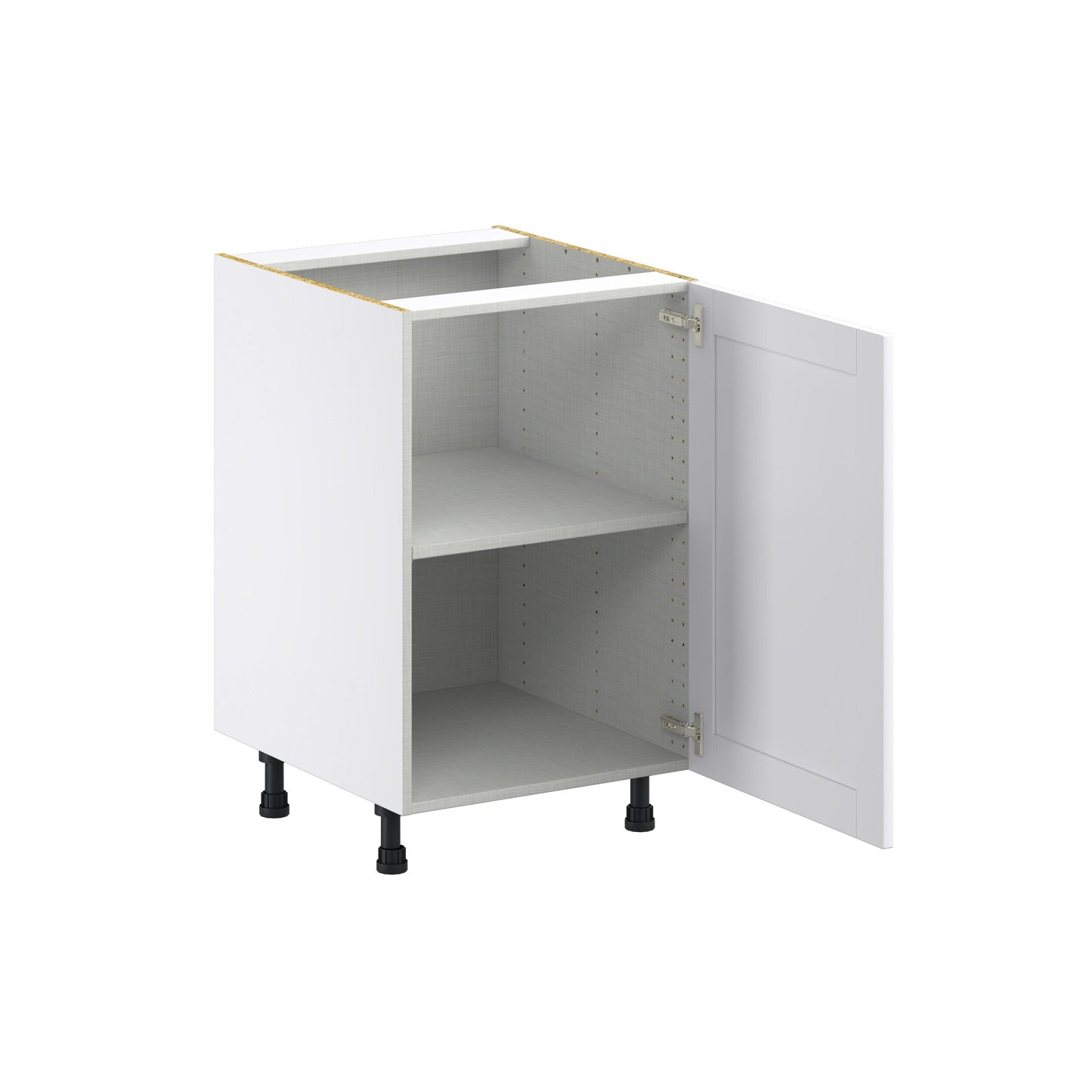 Hugo&Borg Rosemont 21-in W x 34.5-in H x 24-in D Glacier White Base Fully Assembled Cabinet (Flat Panel Shaker Door Style)
