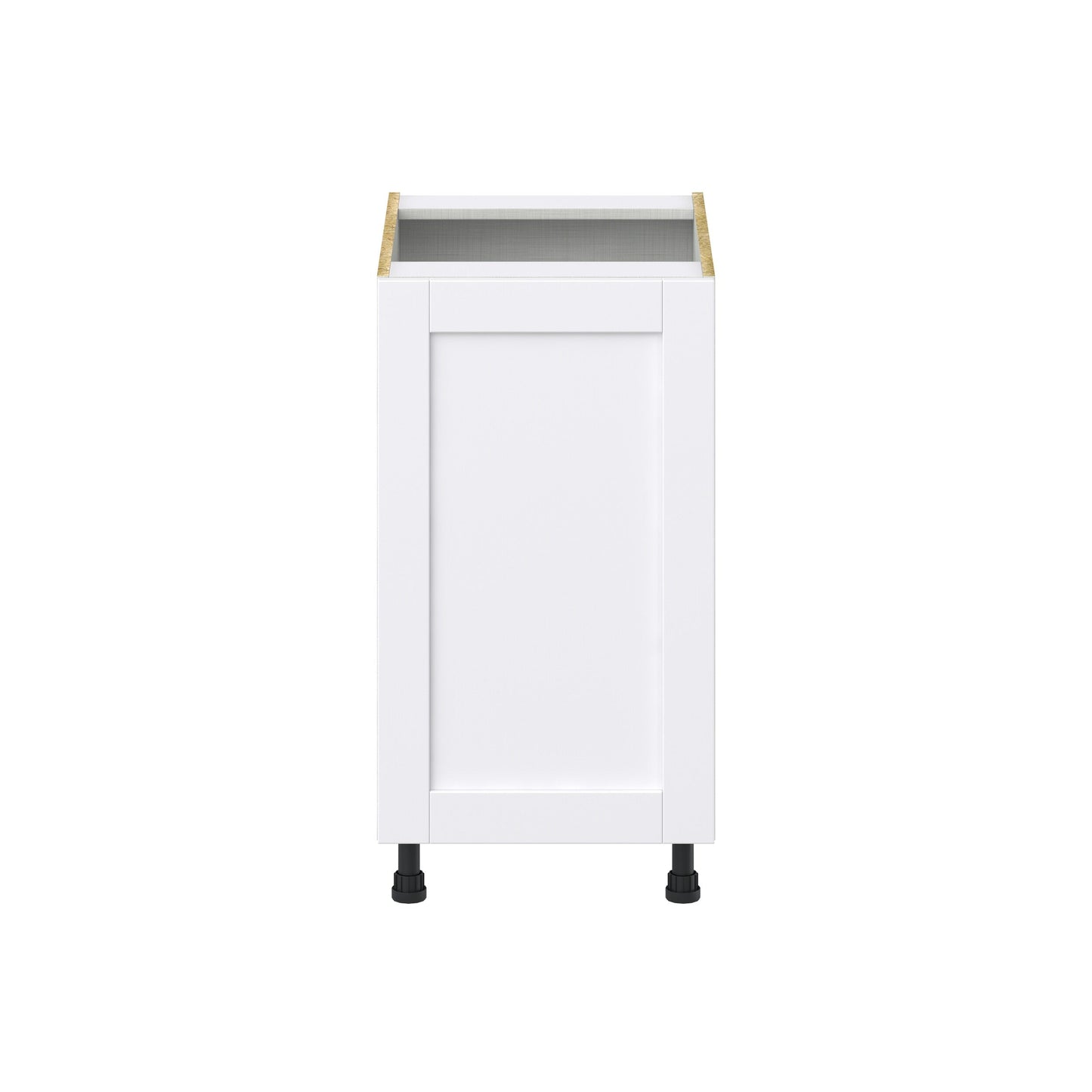 Hugo&Borg Rosemont 18-in W x 34.5-in H x 24-in D Glacier White 3-Drawers Base Fully Assembled Cabinet (Flat Panel Shaker Style)