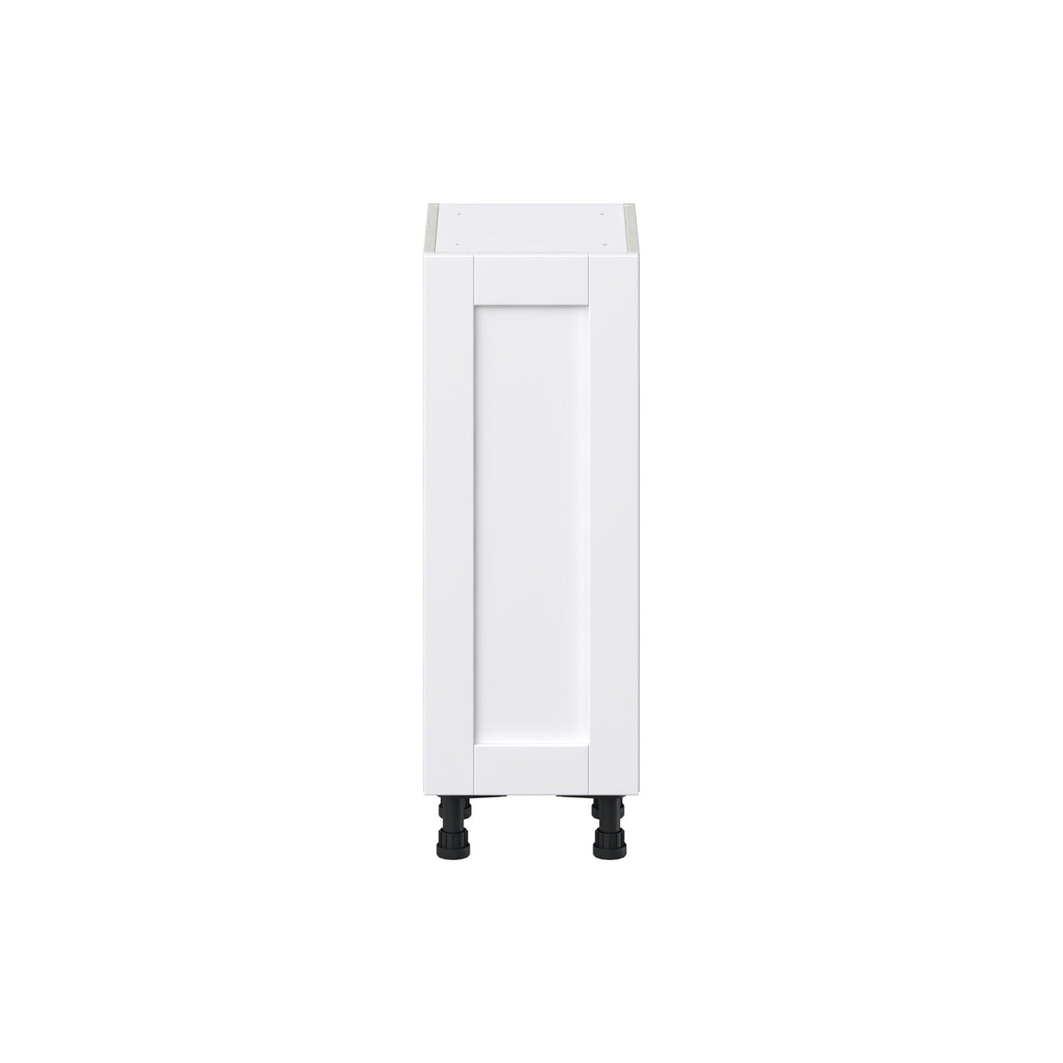 Hugo&Borg Rosemont 13-in W x 34.5-in H x 14-in D Glacier White Base Fully Assembled Cabinet (Flat Panel Shaker Door Style)