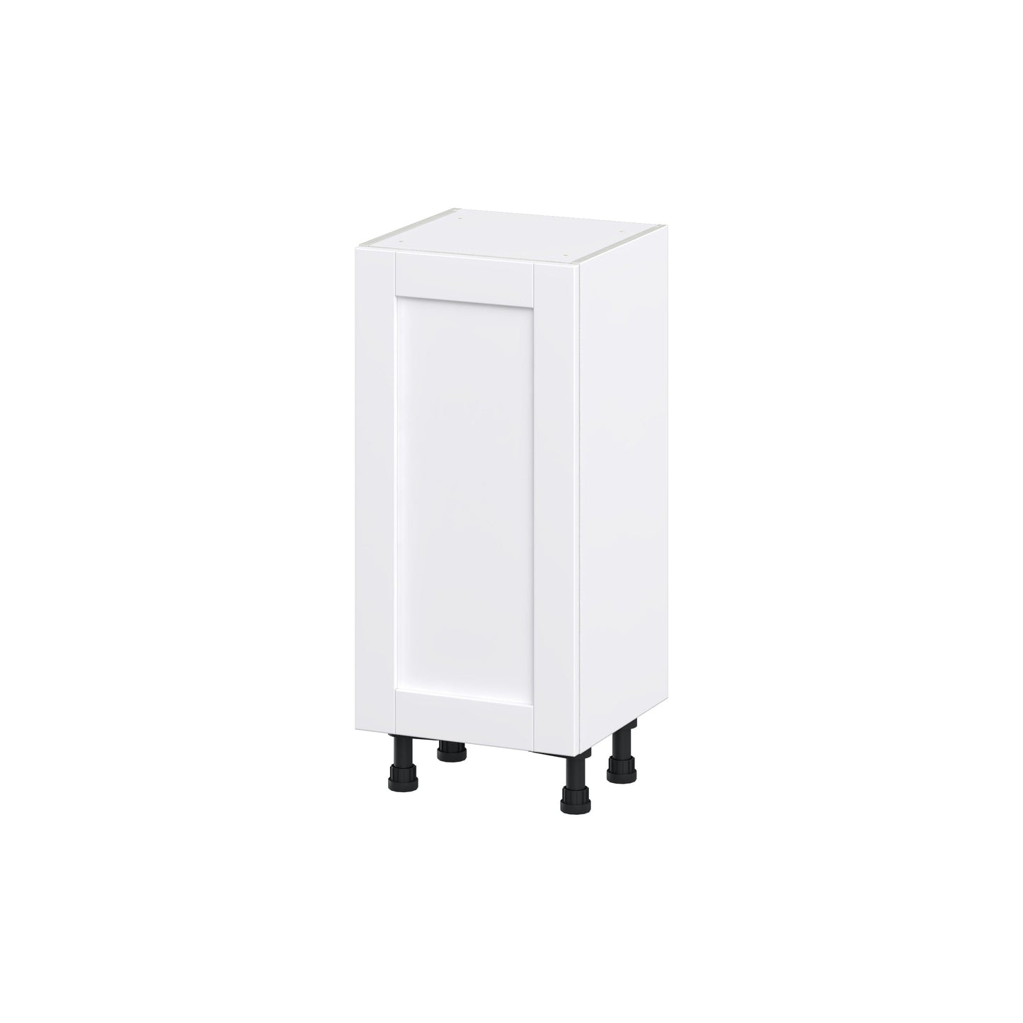 Hugo&Borg Rosemont 15-in W x 34.5-in H x 14-in D Glacier White Base Fully Assembled Cabinet (Flat Panel Shaker Door Style)