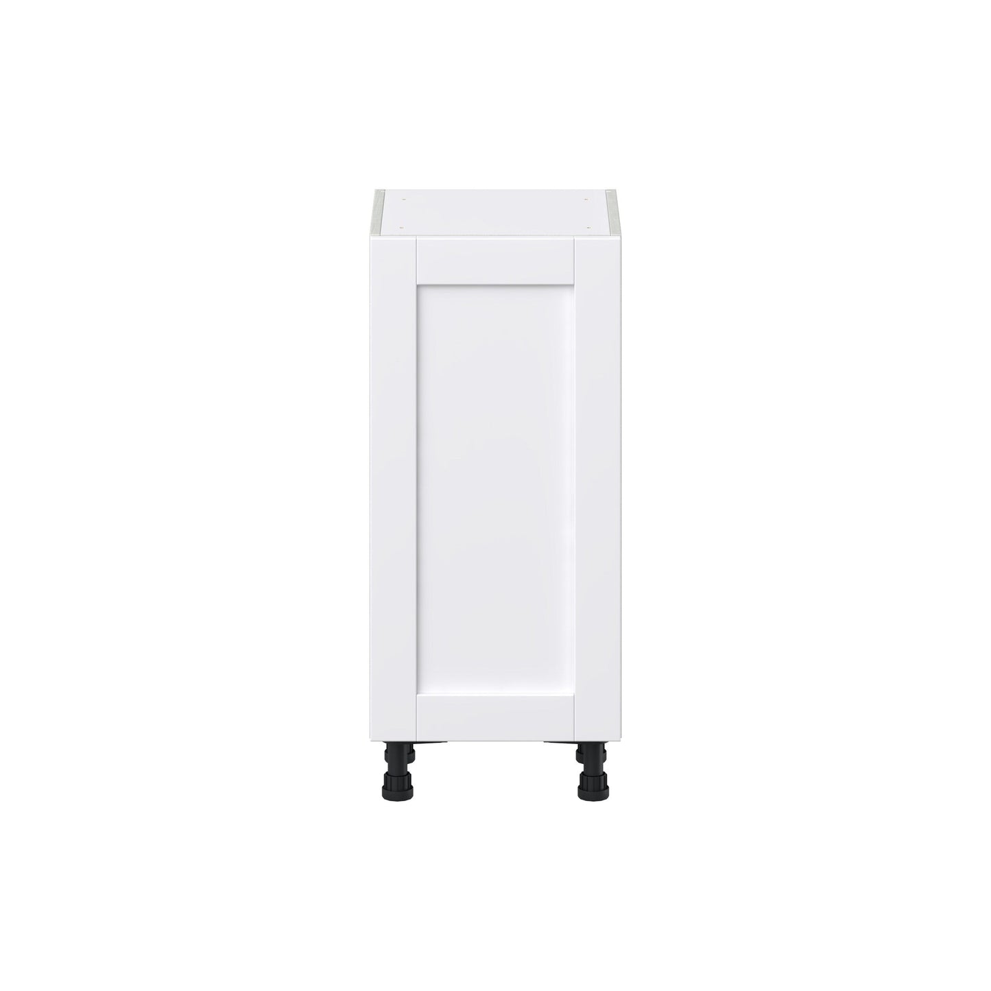 Hugo&Borg Rosemont 15-in W x 34.5-in H x 14-in D Glacier White Base Fully Assembled Cabinet (Flat Panel Shaker Door Style)