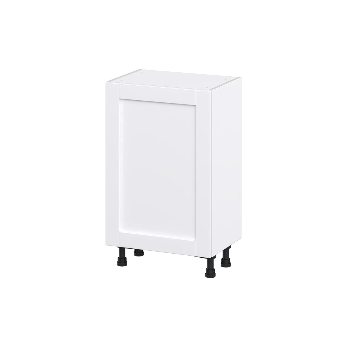 Hugo&Borg Rosemont 21-in W x 34.5-in H x 14-in D Glacier White Base Fully Assembled Cabinet (Flat Panel Shaker Door Style)
