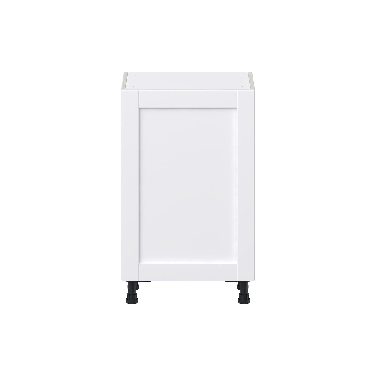 Hugo&Borg Rosemont 21-in W x 34.5-in H x 14-in D Glacier White Base Fully Assembled Cabinet (Flat Panel Shaker Door Style)