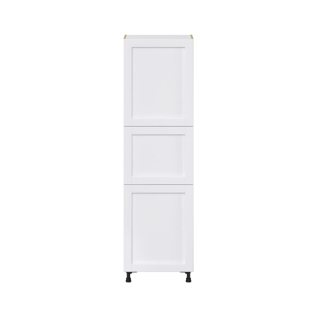 Hugo&Borg Rosemont 24-in W x 84.5-in H x 24-in D Glacier White Pantry Fully Assembled Cabinet (Flat Panel Shaker Door Style)