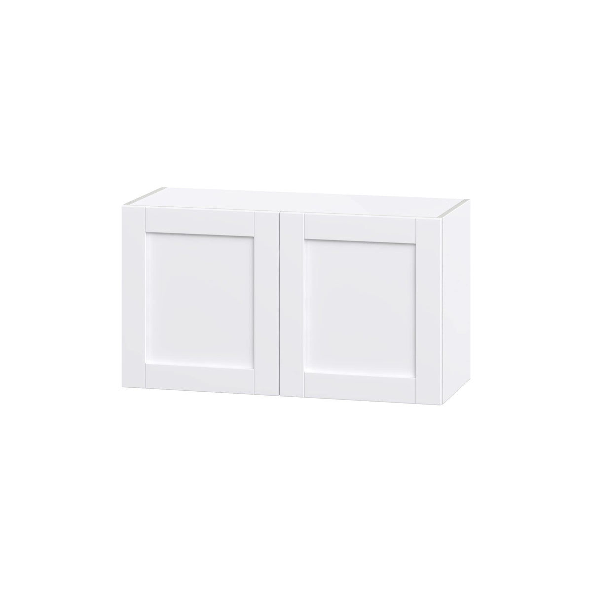 Hugo&Borg Rosemont 36-in W x 20-in H x 14-in D Glacier White Wall Fully Assembled Cabinet (Flat Panel Shaker Door Style)