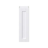 Hugo&Borg Rosemont 9-in W x 30-in H x 14-in D Glacier White Wall Fully Assembled Cabinet (Flat Panel Shaker Door Style)