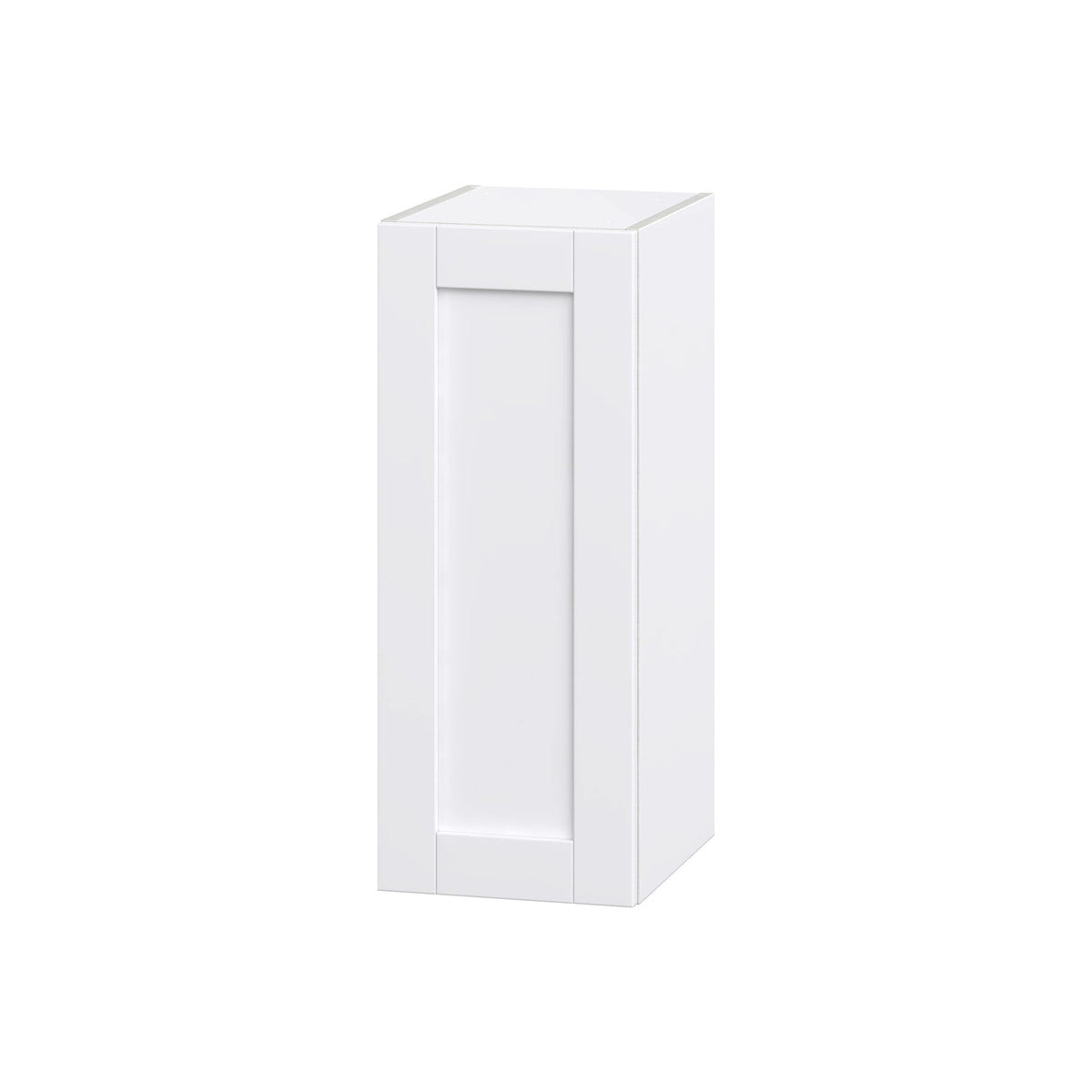 Hugo&Borg Rosemont 12-in W x 30-in H x 14-in D Glacier White Wall Fully Assembled Cabinet (Flat Panel Shaker Door Style)