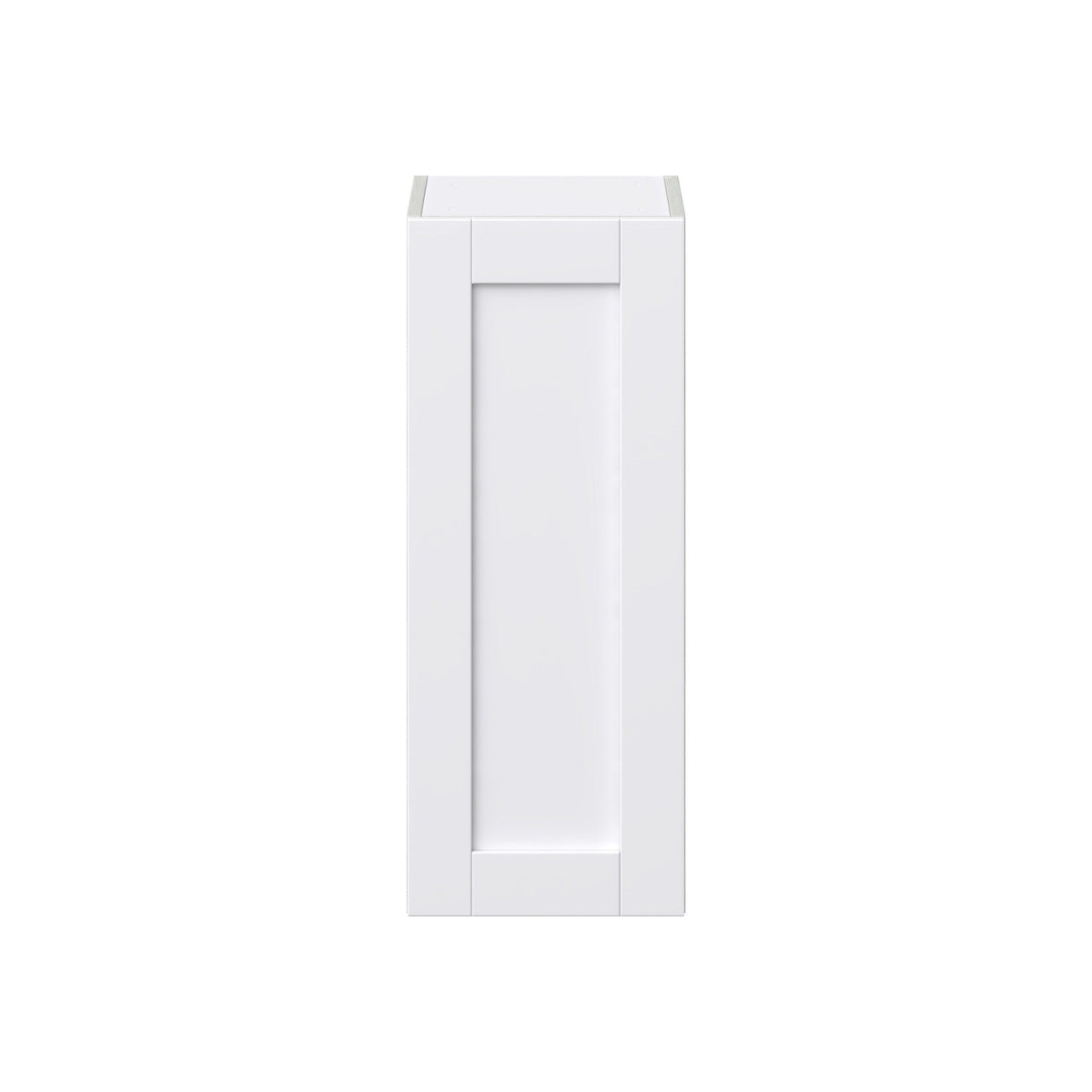 Hugo&Borg Rosemont 12-in W x 30-in H x 14-in D Glacier White Wall Fully Assembled Cabinet (Flat Panel Shaker Door Style)