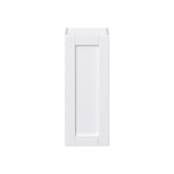 Hugo&Borg Rosemont 12-in W x 30-in H x 14-in D Glacier White Wall Fully Assembled Cabinet (Flat Panel Shaker Door Style)