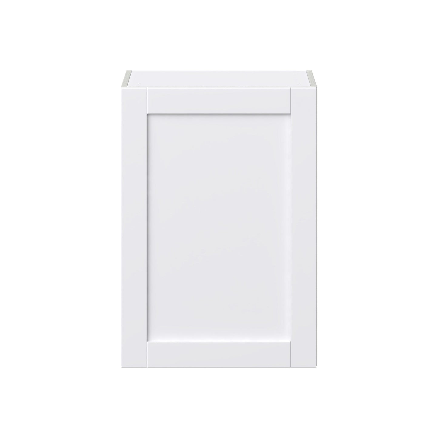 Hugo&Borg Rosemont 21-in W x 30-in H x 14-in D Glacier White Wall Fully Assembled Cabinet (Flat Panel Shaker Door Style)