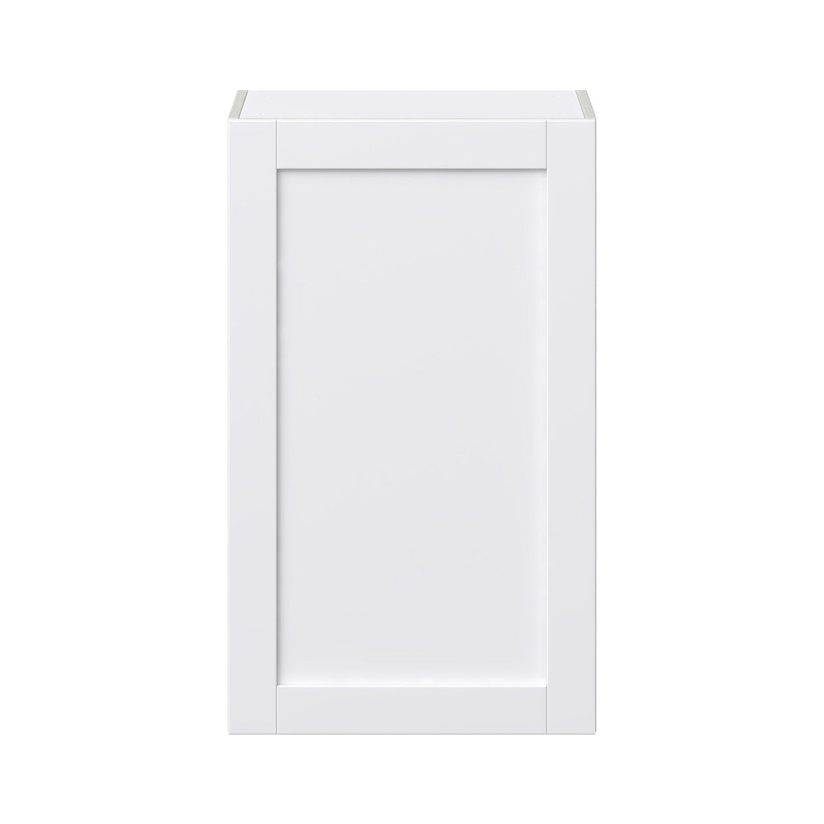 Hugo&Borg Rosemont 21-in W x 35-in H x 14-in D Glacier White Wall Fully Assembled Cabinet (Flat Panel Shaker Door Style)
