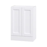 Hugo&Borg Rosemont 24-in W x 35-in H x 14-in D Glacier White 1-Drawer Wall Fully Assembled Cabinet (Flat Panel Shaker Style)