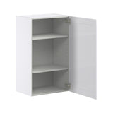Hugo&Borg Rosemont 21-in W x 35-in H x 14-in D Glacier White Wall Fully Assembled Cabinet (Flat Panel Shaker Door Style)