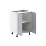 Hugo&Borg Charlesberg 24-in W x 34.5-in H x 24-in D Gray Base Fully Assembled Cabinet (Flat Panel Shaker Door Style)