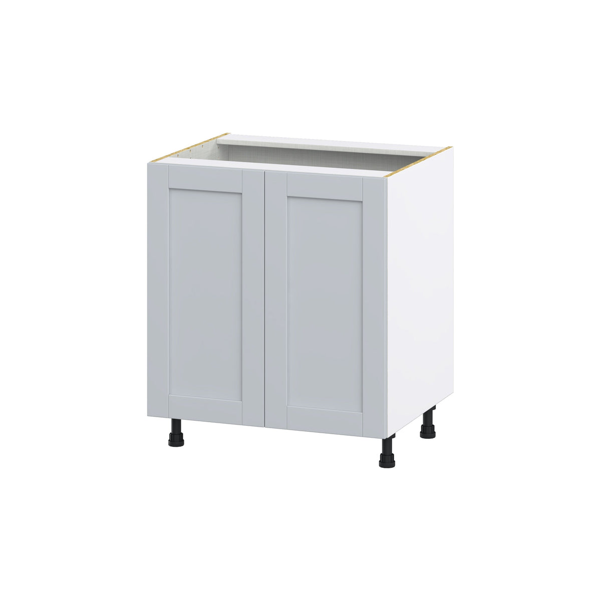 Hugo&Borg Charlesberg 30-in W x 34.5-in H x 24-in D Gray Base Fully Assembled Cabinet (Flat Panel Shaker Door Style)