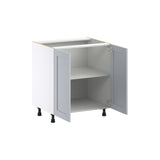 Hugo&Borg Charlesberg 30-in W x 34.5-in H x 24-in D Gray Base Fully Assembled Cabinet (Flat Panel Shaker Door Style)