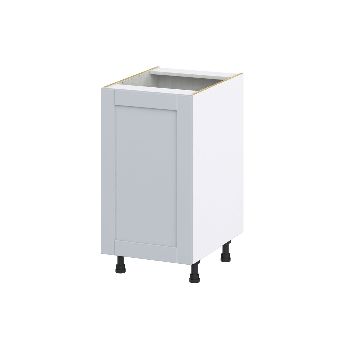 Hugo&Borg Charlesberg 18-in W x 34.5-in H x 24-in D Gray 3-Drawers Base Fully Assembled Cabinet (Flat Panel Shaker Style)