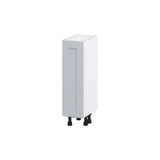Hugo&Borg Charlesberg 9-in W x 34.5-in H x 14-in D Gray Base Fully Assembled Cabinet (Flat Panel Shaker Door Style)