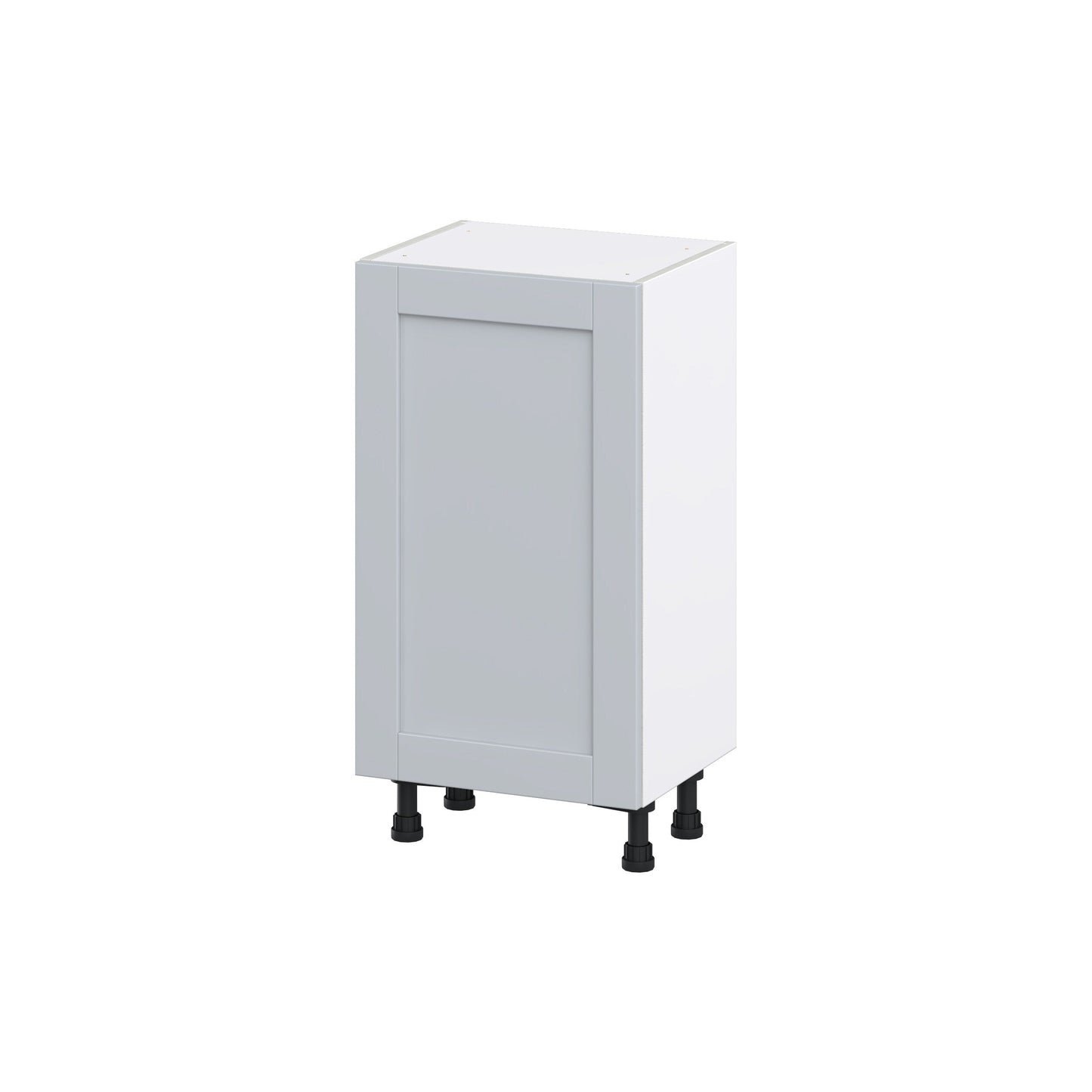 Hugo&Borg Charlesberg 18-in W x 34.5-in H x 14-in D Gray 3-Drawers Base Fully Assembled Cabinet (Flat Panel Shaker Style)