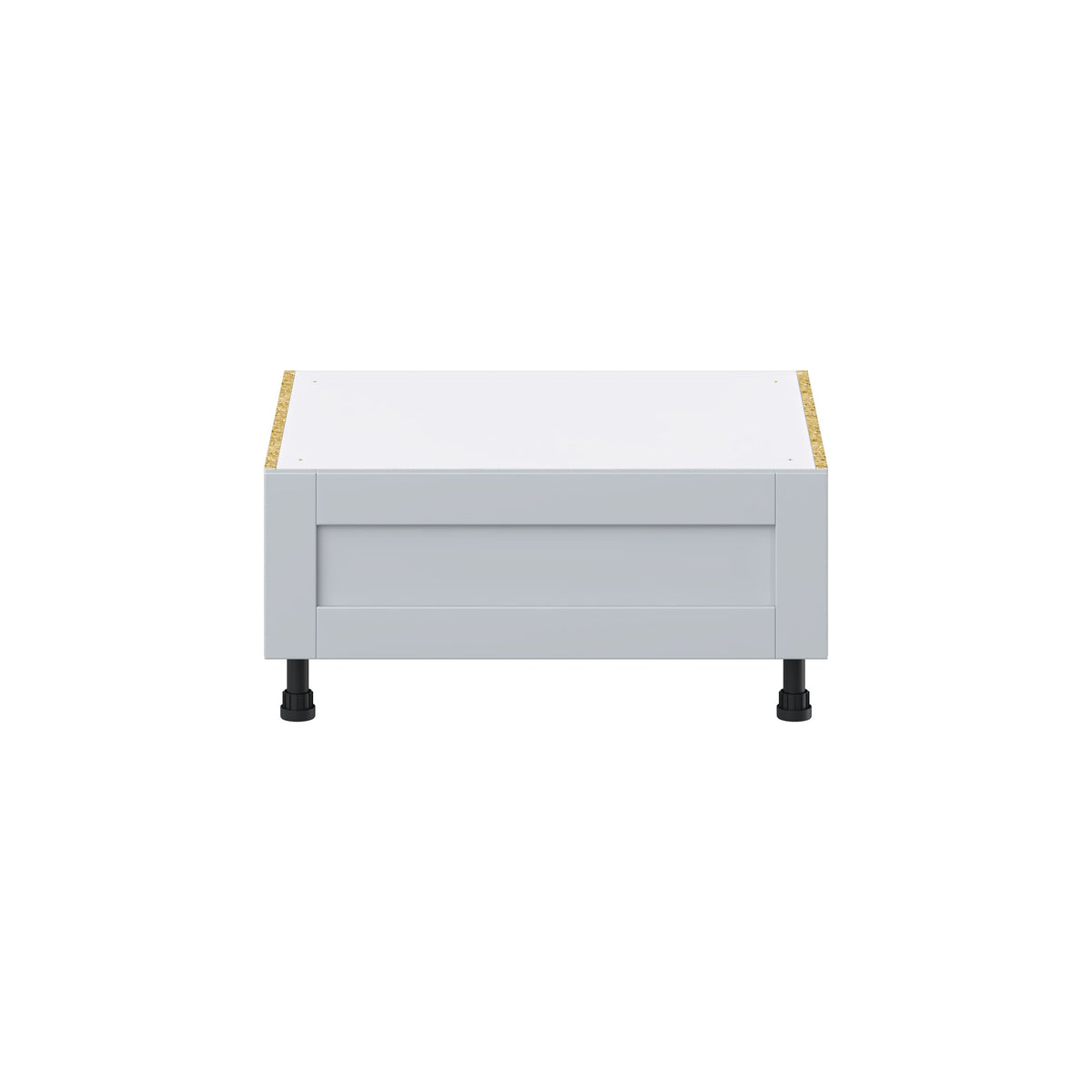 Hugo&Borg Charlesberg 30-in W x 14.5-in H x 24-in D Gray 1-Drawer Base Fully Assembled Cabinet