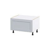 Hugo&Borg Charlesberg 30-in W x 19.5-in H x 24-in D Gray 1-Drawer Base Fully Assembled Cabinet