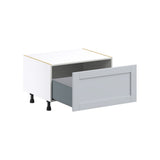 Hugo&Borg Charlesberg 30-in W x 19.5-in H x 24-in D Gray 1-Drawer Base Fully Assembled Cabinet