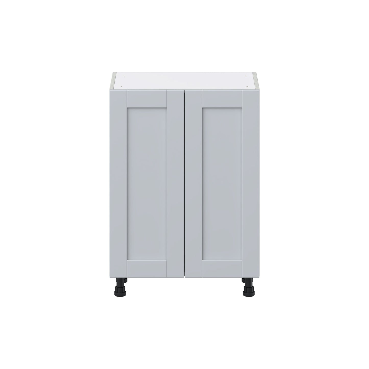 Hugo&Borg Charlesberg 24-in W x 34.5-in H x 14-in D Gray 3-Drawers Base Fully Assembled Cabinet (Flat Panel Shaker Style)