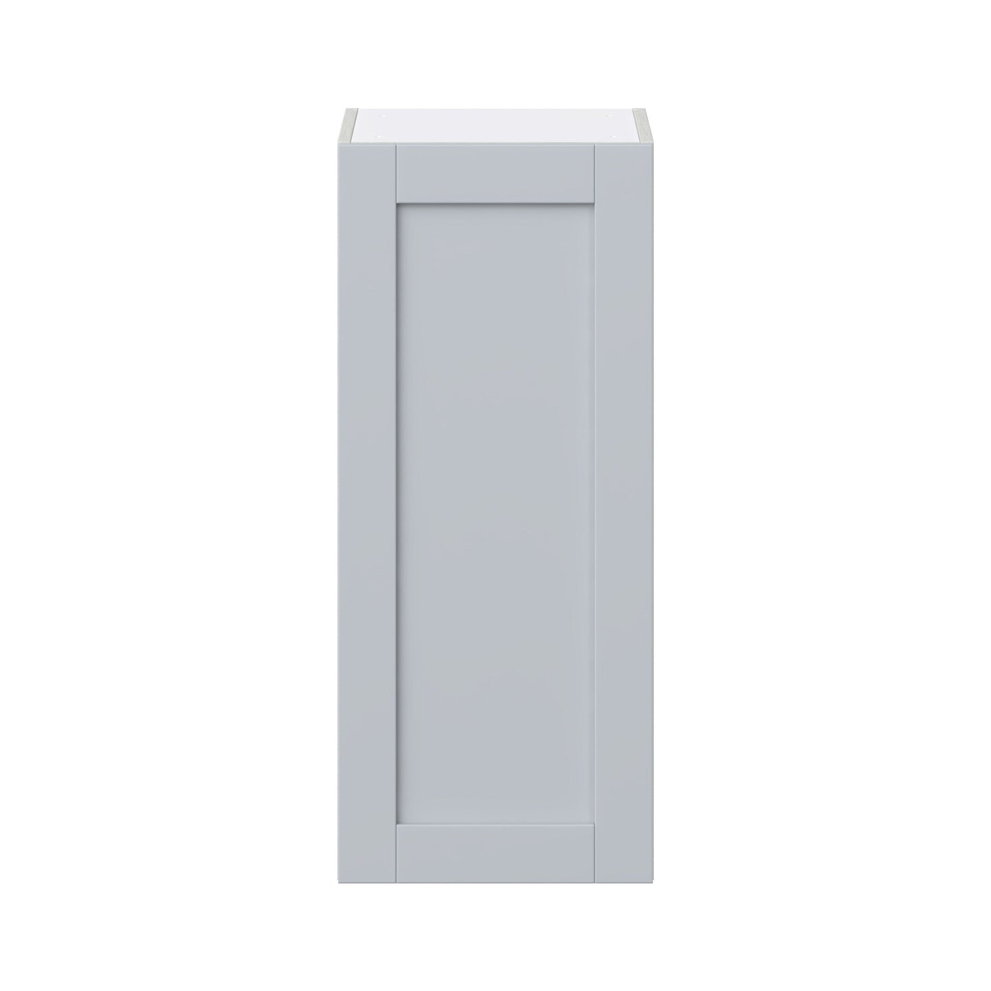 Hugo&Borg Charlesberg 15-in W x 35-in H x 14-in D Gray Wall Fully Assembled Cabinet (Flat Panel Shaker Door Style)