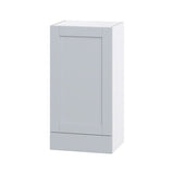 Hugo&Borg Charlesberg 18-in W x 35-in H x 14-in D Gray 1-Drawer Wall Fully Assembled Cabinet (Flat Panel Shaker Style)