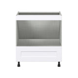 Hugo&Borg Jolie 30-in W x 34.5-in H x 24-in D Warm White 1-Drawer Base Fully Assembled Cabinet