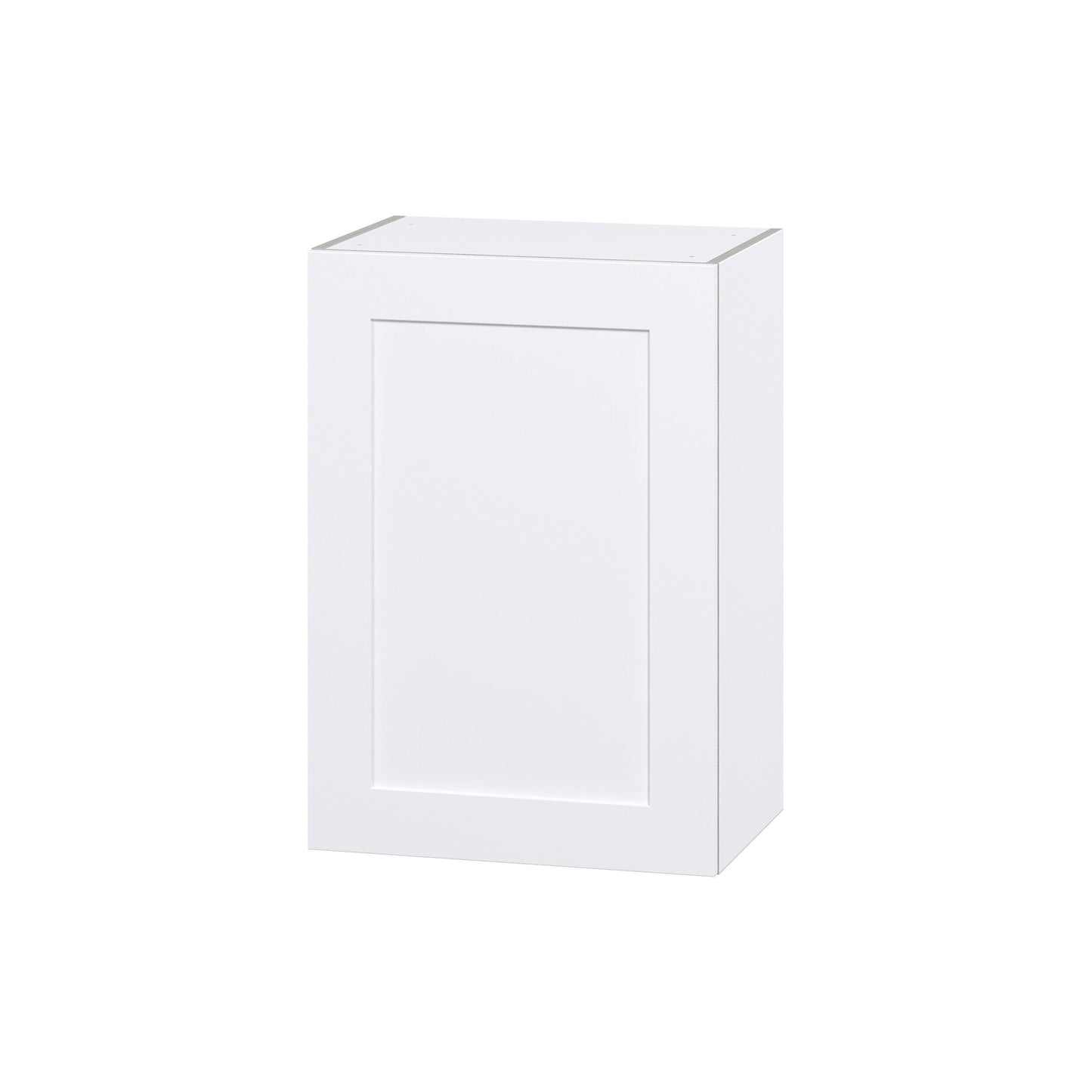 Hugo&Borg Jolie 21-in W x 30-in H x 14-in D Warm White Wall Fully Assembled Cabinet (Flat Panel Shaker Door Style)