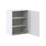 Hugo&Borg Jolie 24-in W x 30-in H x 14-in D Warm White Wall Fully Assembled Cabinet (Flat Panel Shaker Door Style)