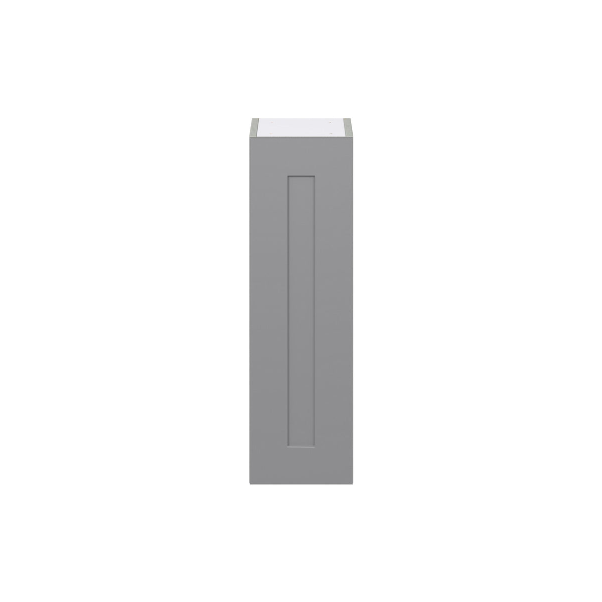 Hugo&Borg Beaumont 9-in W x 30-in H x 14-in D Slate Gray Wall Fully Assembled Cabinet (Flat Panel Shaker Door Style)