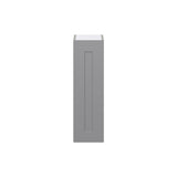 Hugo&Borg Beaumont 9-in W x 30-in H x 14-in D Slate Gray Wall Fully Assembled Cabinet (Flat Panel Shaker Door Style)